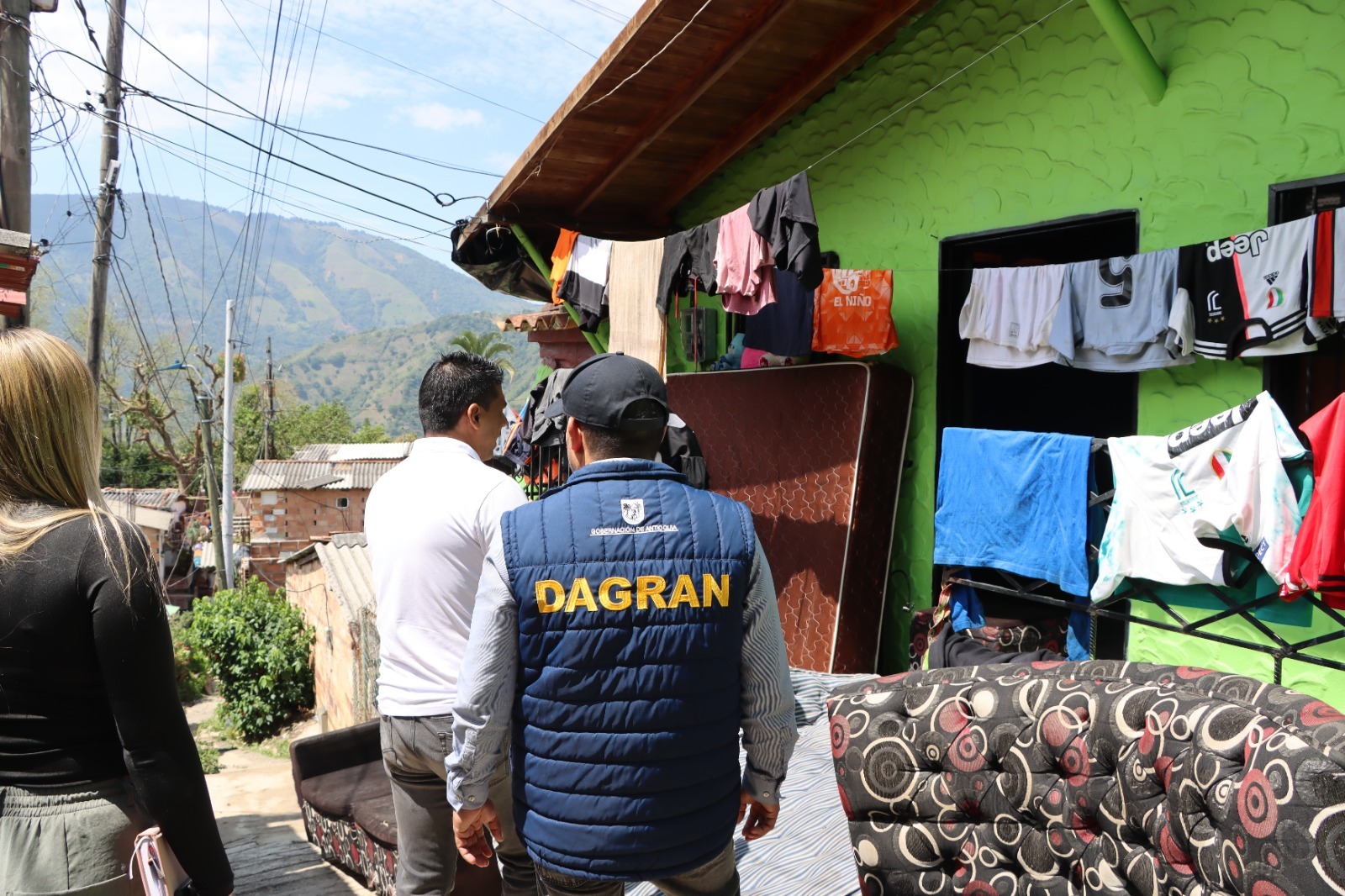 Dagran brindó acompañamiento y apoyo subsidiario a municipios de Antioquia