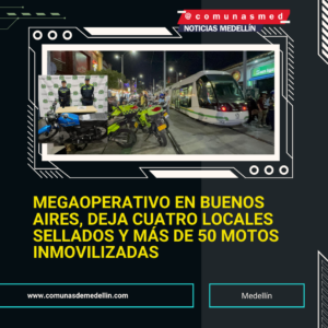 Megaoperativo en Buenos Aires, deja cuatro locales sellados y más de 50 motos inmovilizadas