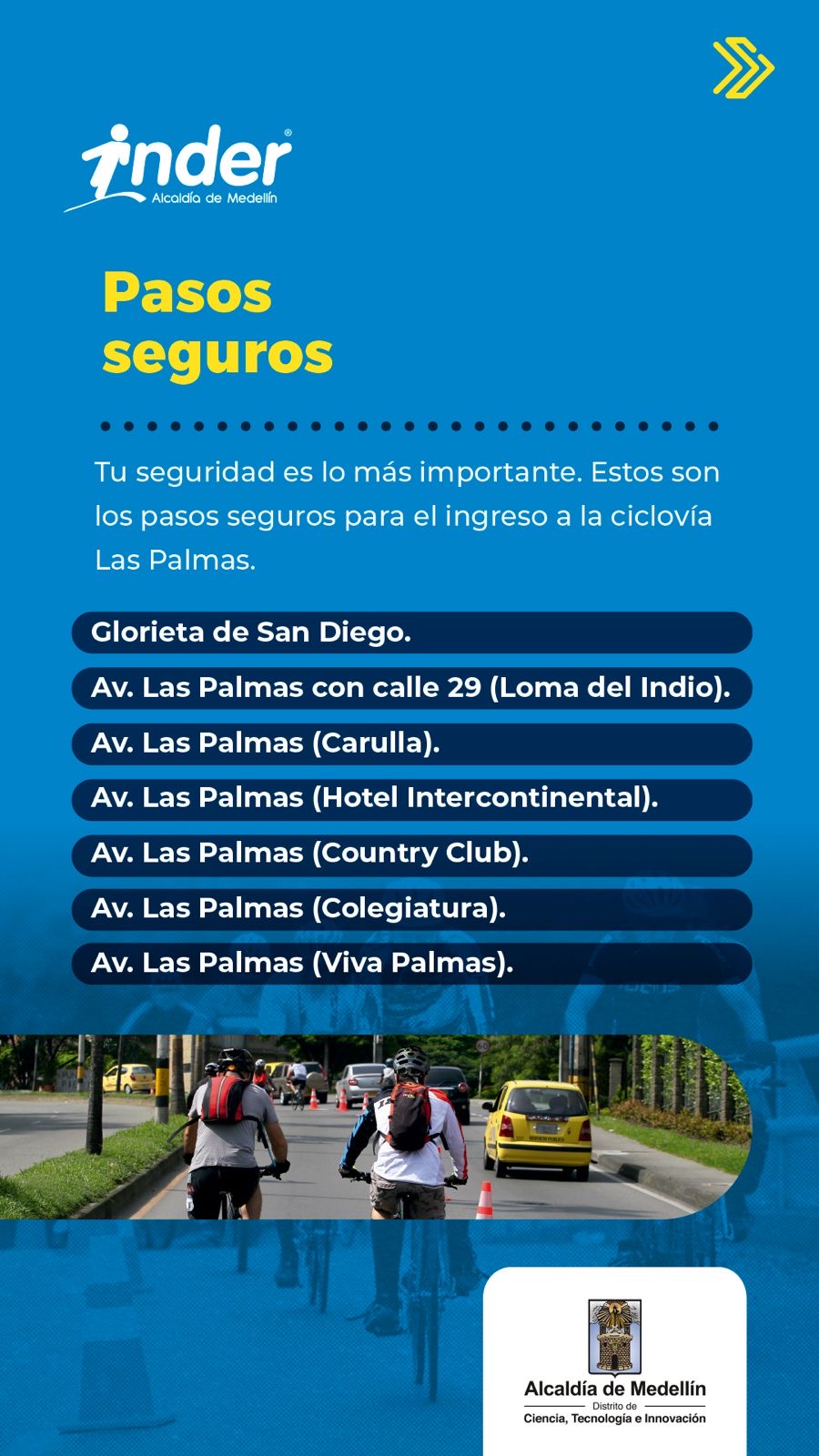 Después de tres años, regresa la ciclovía de Las Palmas
