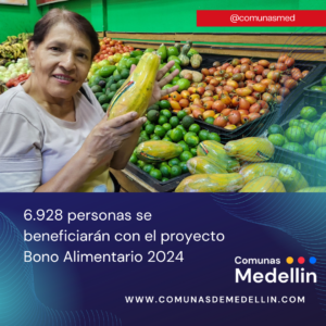 6.928 personas se beneficiarán con el proyecto Bono Alimentario 2024