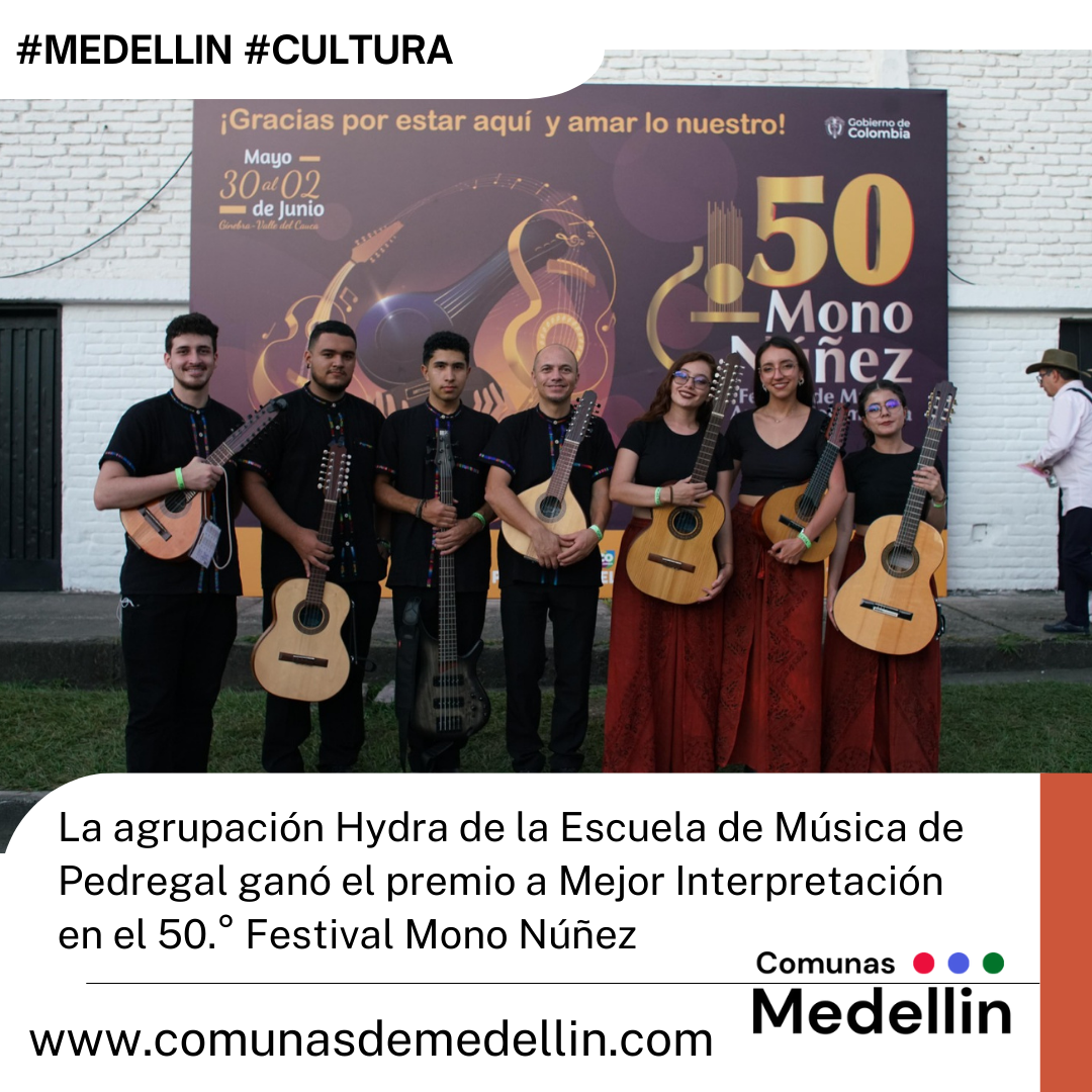 La agrupación Hydra de la Escuela de Música de Pedregal ganó el premio a Mejor Interpretación en el 50.° Festival Mono Núñez