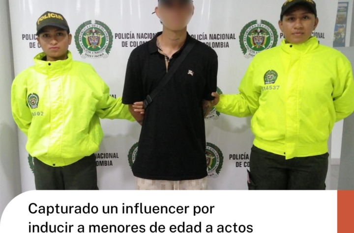 Capturado un influencer por inducir a menores de edad a actos sexuales