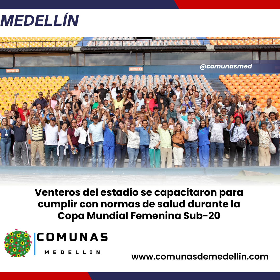 Venteros del estadio se capacitaron para cumplir con normas de salud durante la Copa Mundial Femenina Sub-20