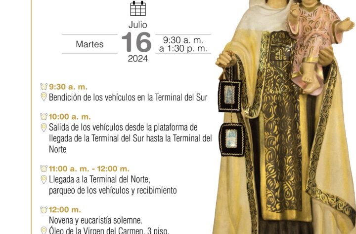 celebraciones tradicionales de la Virgen del Carmen