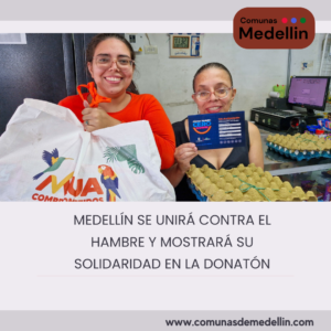 Medellín contra el hambre: ¡Únete a la donatón!