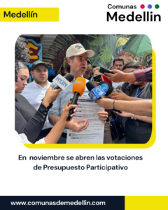 se abren las votaciones de Presupuesto Participativo