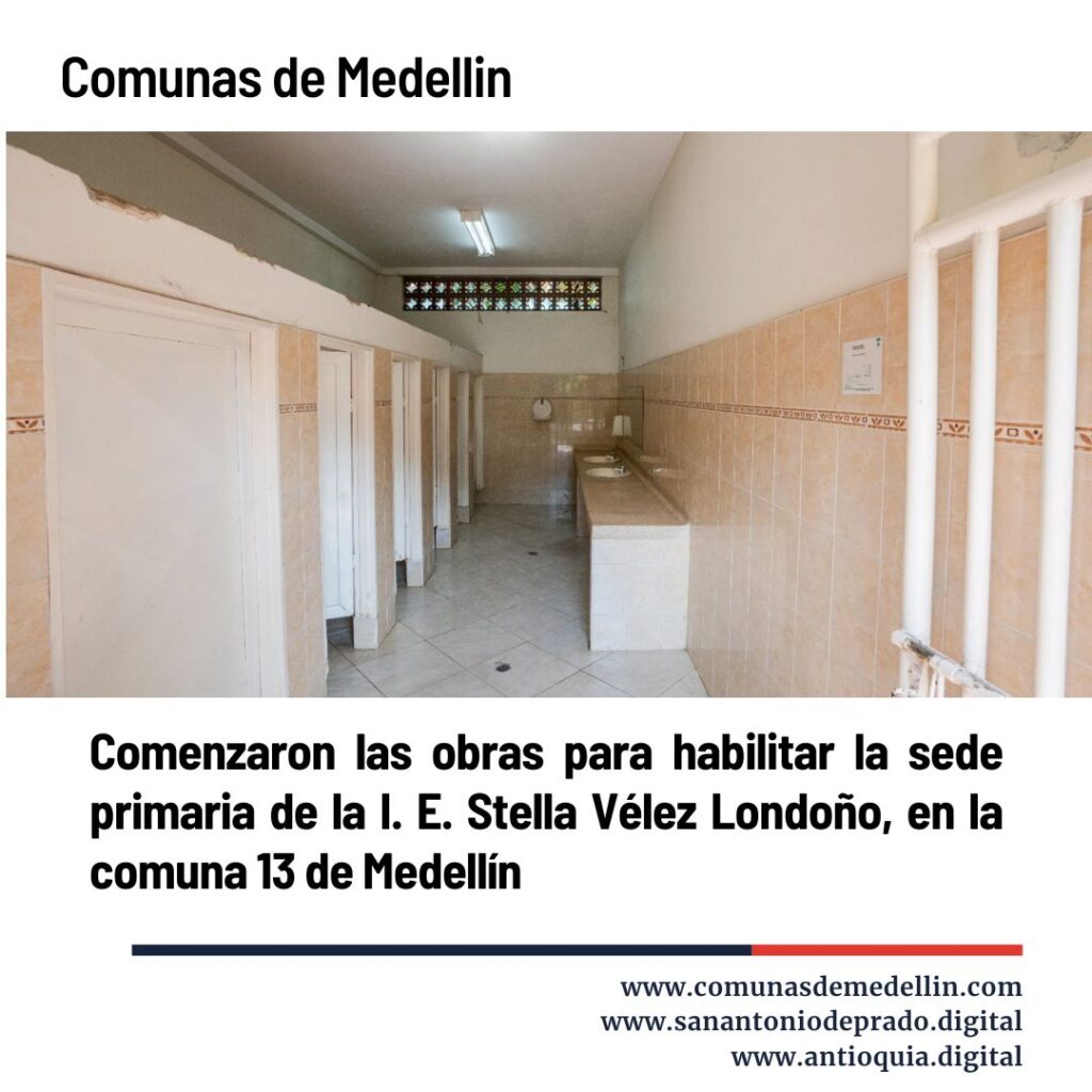 Inicio de obras en la I.E. Stella Vélez Londoño