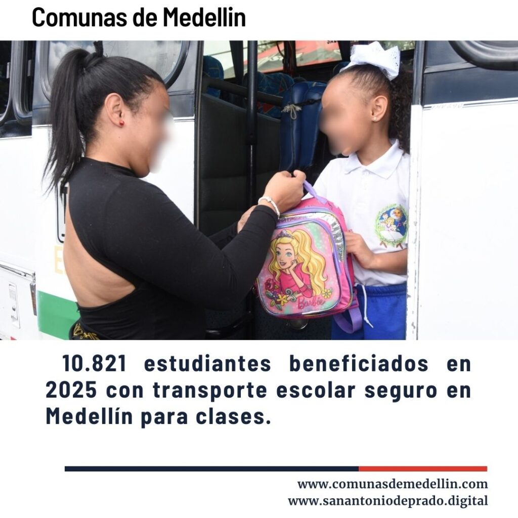 Programa Transporte Escolar Garantiza Permanencia Educativa Medellín