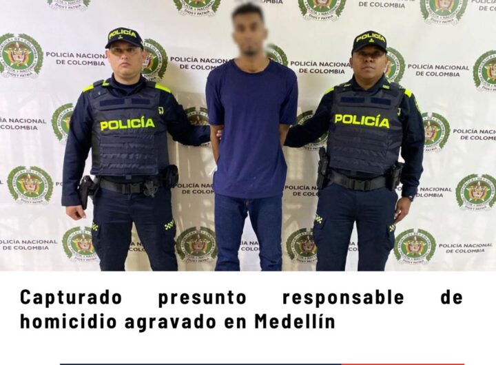 Capturado presunto responsable de  homicidio agravado
