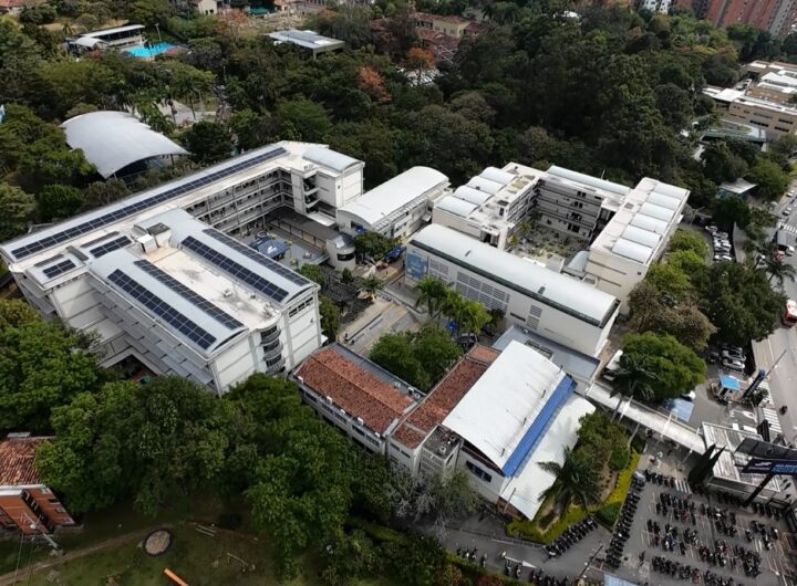 Institución Universitaria ITM, en Medellín, genera su propia energía para cargar buses eléctricos
