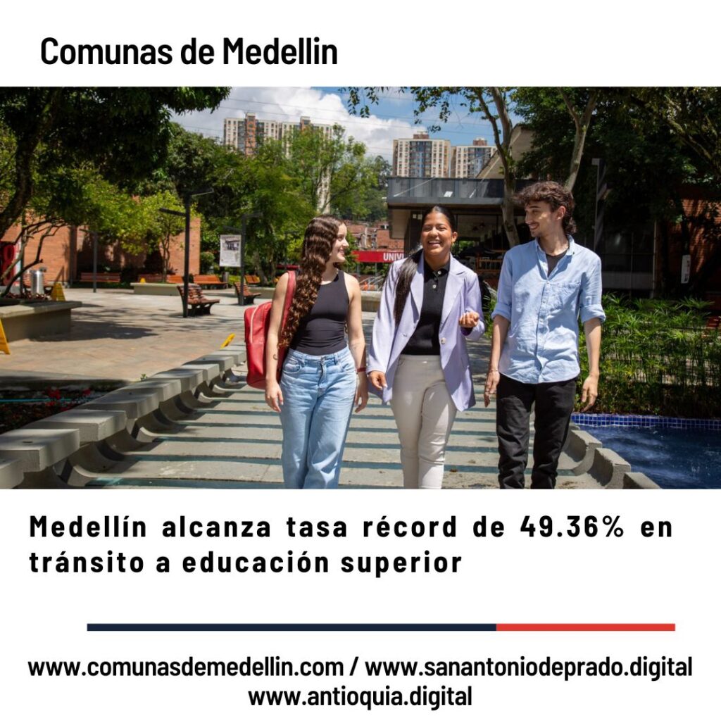 Medellín líder nacional educación superior