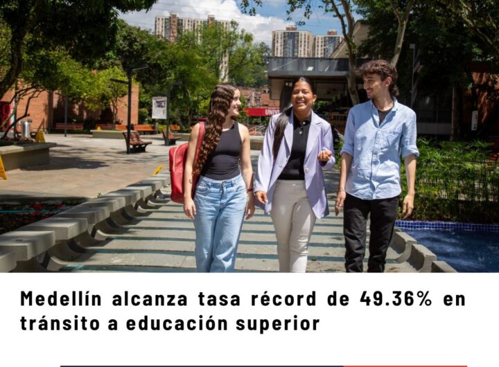 Medellín líder nacional educación superior