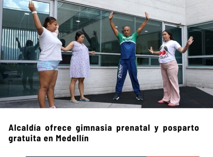 Clases prenatales gratuitas para embarazadas Medellín