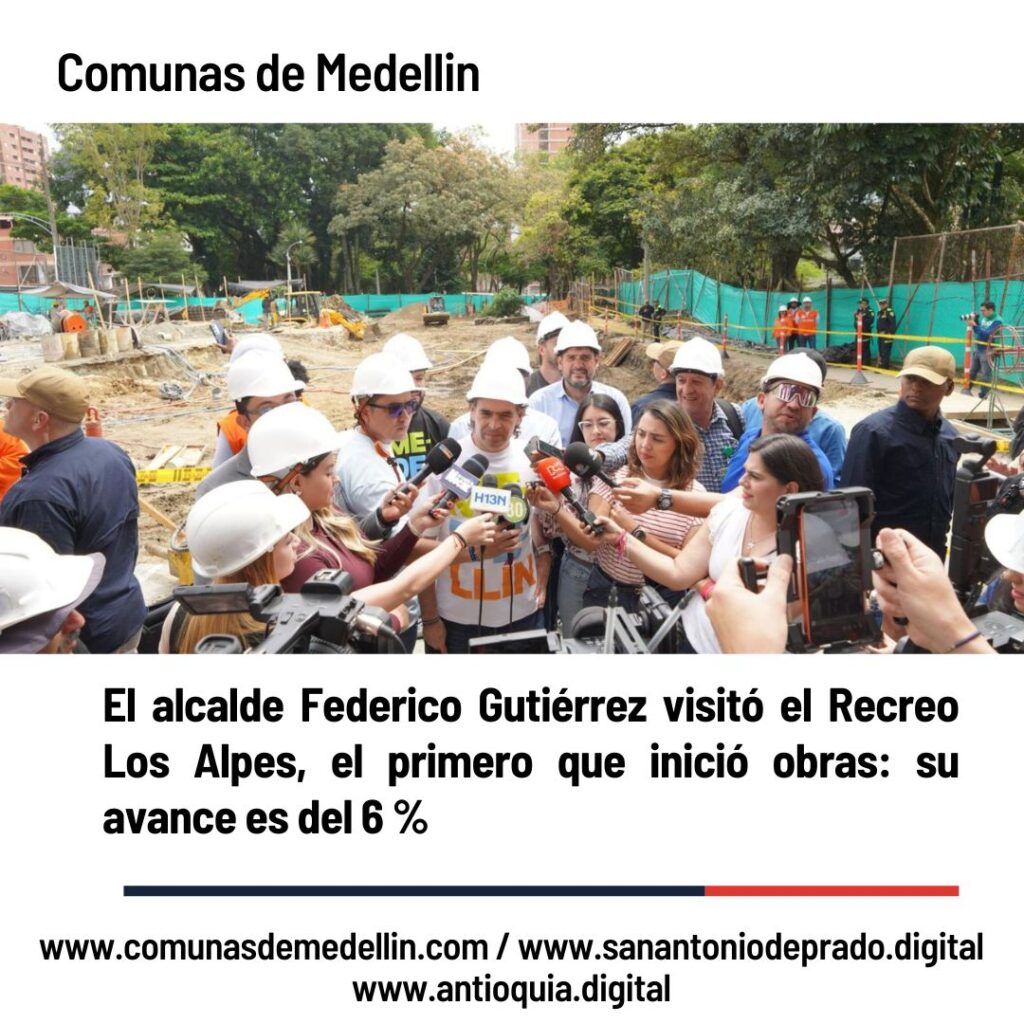 Avanzan las obras del primer Recreo Deportivo en Belén Los Alpes