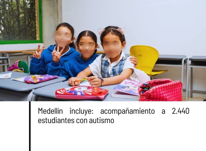 Inclusión en las aulas: Medellín acompaña a 2.440 estudiantes con autismo