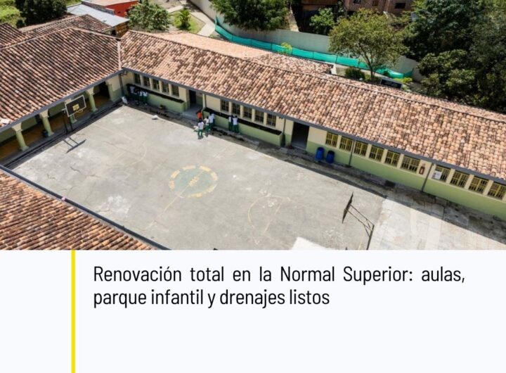 Escuela Normal Superior: Finalizan obras de mantenimiento en Villa Hermos