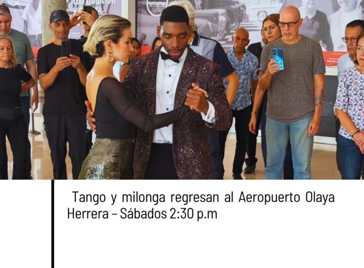 Tango y milonga regresan al Aeropuerto Olaya