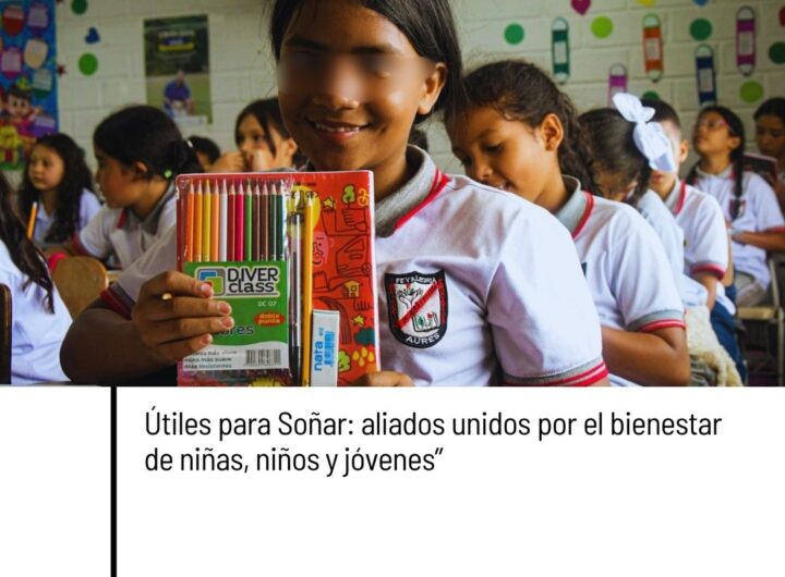 Más de 3.400 kits escolares entregados en Medellín con Útiles para Soñar