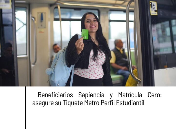 convocatoria del tiquete metro para estudiantes