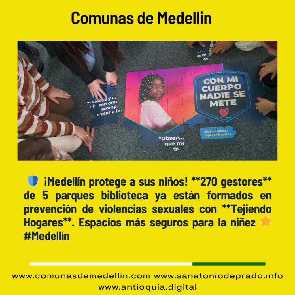Medellín capacita 270 gestores en prevención de violencias