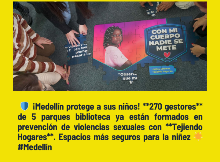 Medellín capacita 270 gestores en prevención de violencias