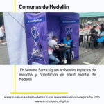 Medellín mantiene activos 73 Escuchaderos y Línea Amiga en Semana Santa