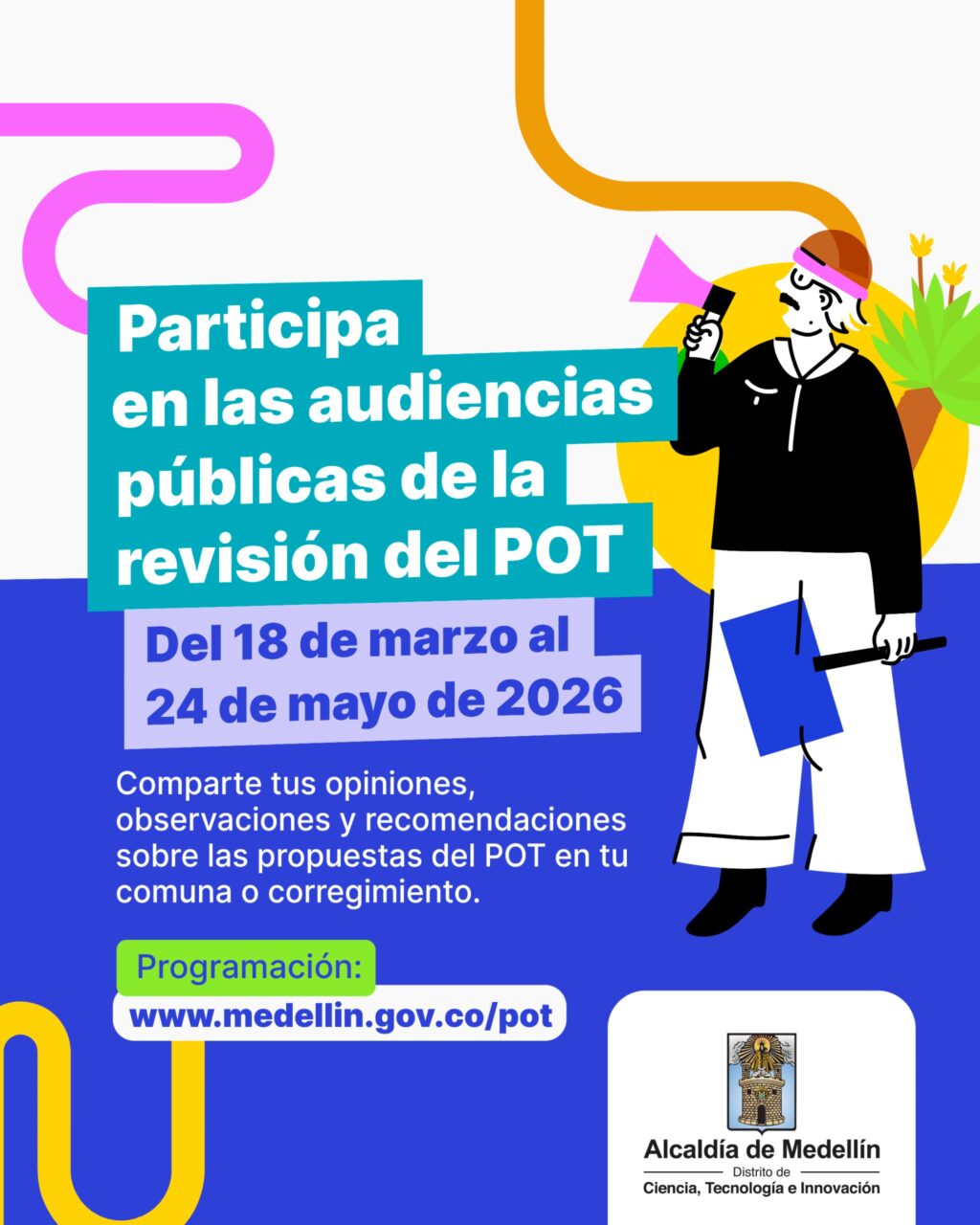 Audiencias Públicas POT Medellín 2026