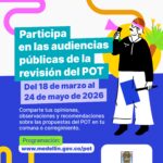 Audiencias Públicas POT Medellín 2026