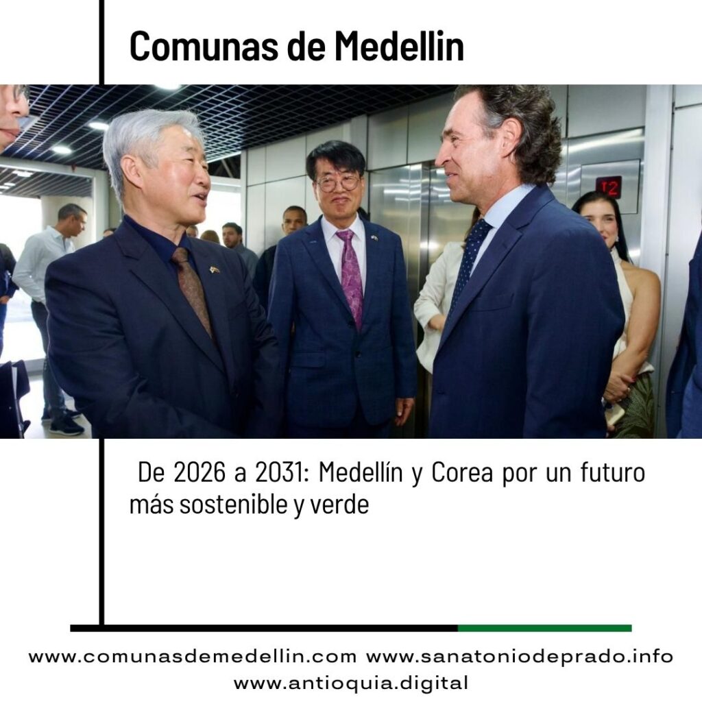 Medellín firma acuerdo histórico con Corea por 16,4 millones de dólares en gestión de residuos