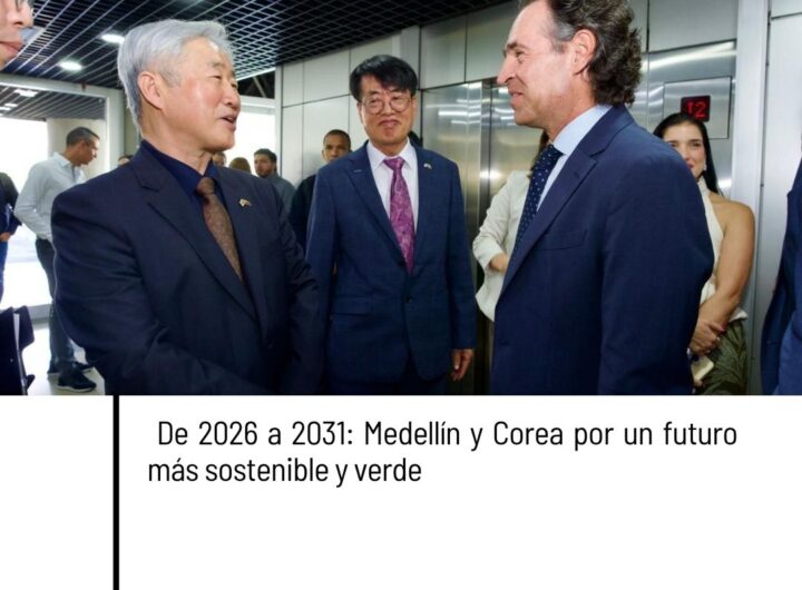 Medellín firma acuerdo histórico con Corea por 16,4 millones de dólares en gestión de residuos