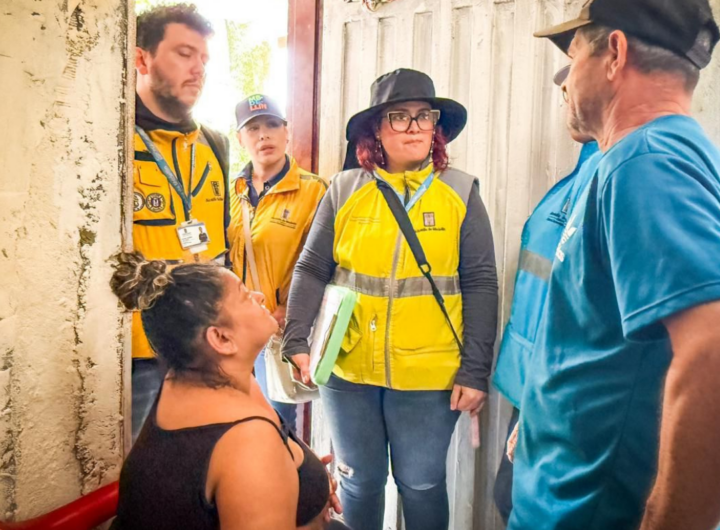 familias de Manrique afectadas por lluvias
