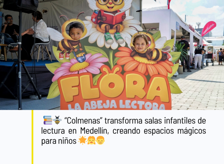 Colmenas: Renovación de salas infantiles en parques biblioteca de Medellín rumbo a 2027