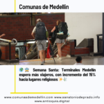 Terminales Medellín prevé hasta 15 % más viajeros
