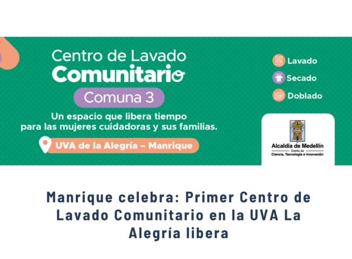 primer Centro de Lavado Comunitario de Medellín