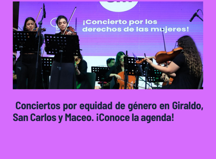 Gobernación inicia conciertos por derechos de mujeres en Giraldo