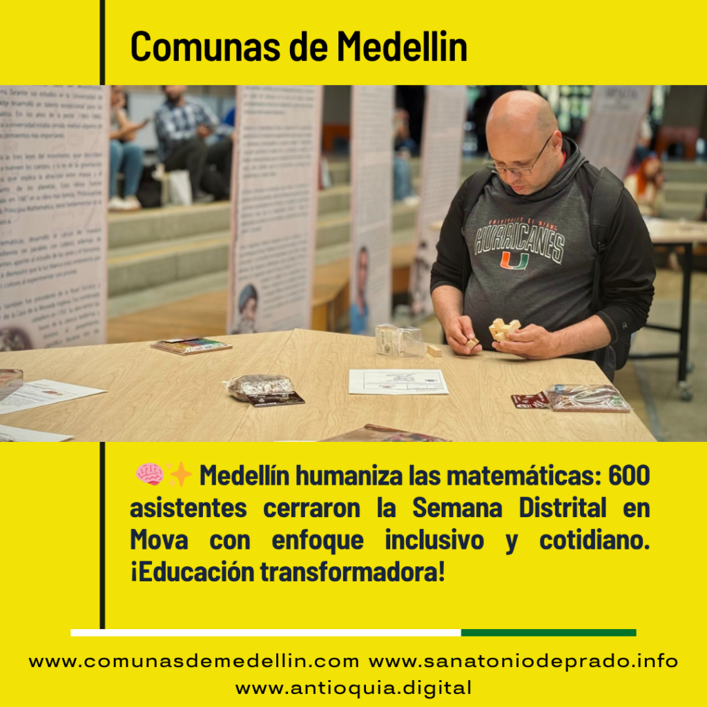 Medellín Humaniza las Matemáticas en Semana Distrital