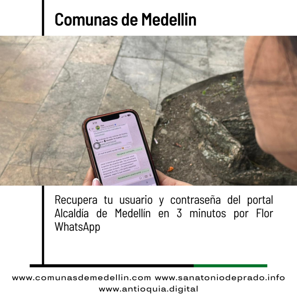 Trámites virtuales en Medellín: pasos para recuperar usuario y contraseña del portal de la Alcaldía