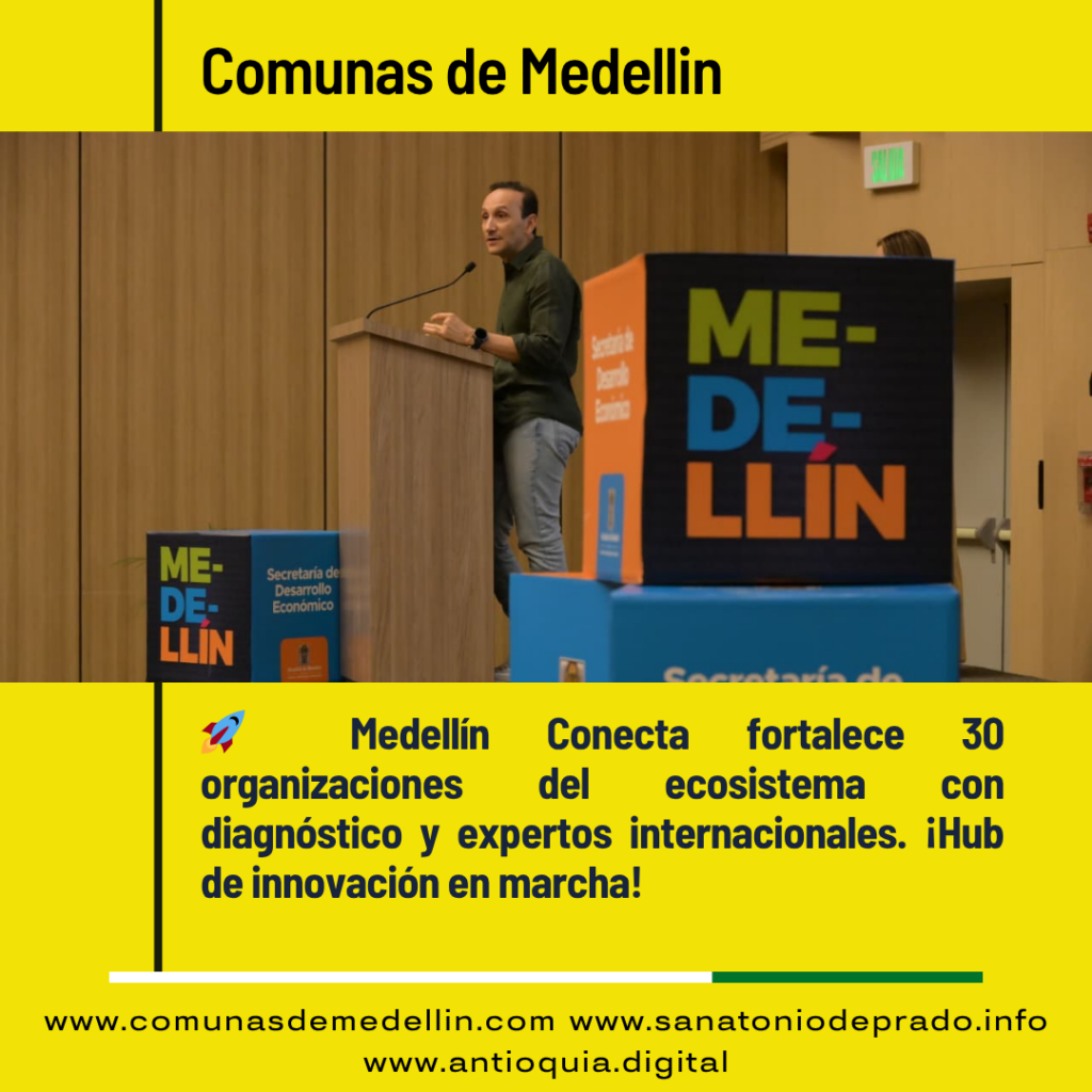 Medellín Conecta Impulsa el Ecosistema Innovador