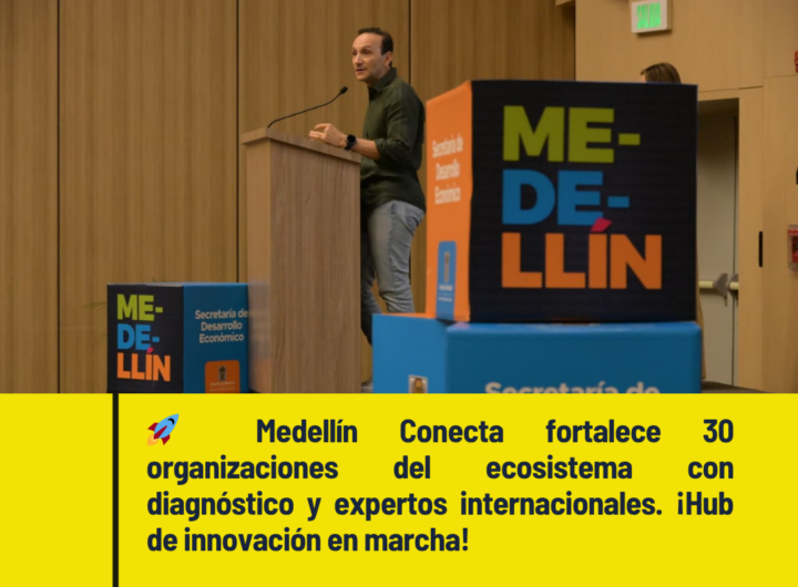 Medellín Conecta Impulsa el Ecosistema Innovador