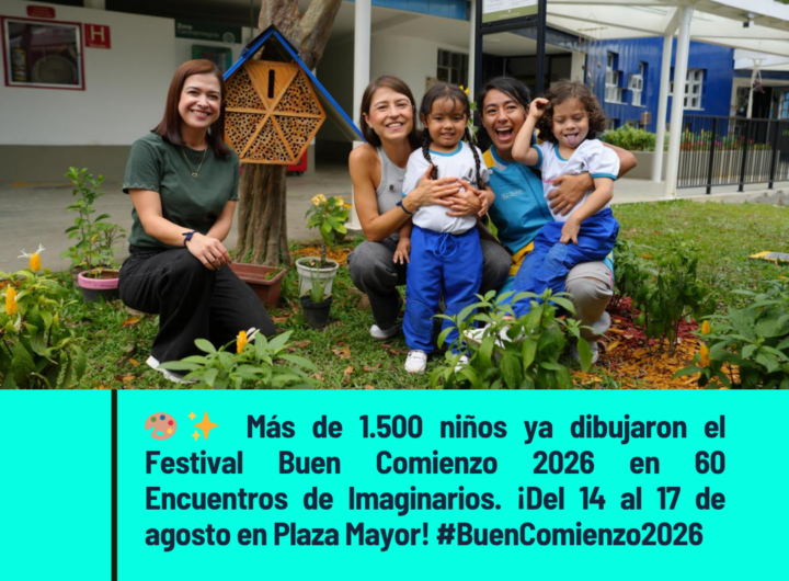 Niños Diseñan el Festival Buen Comienzo 2026