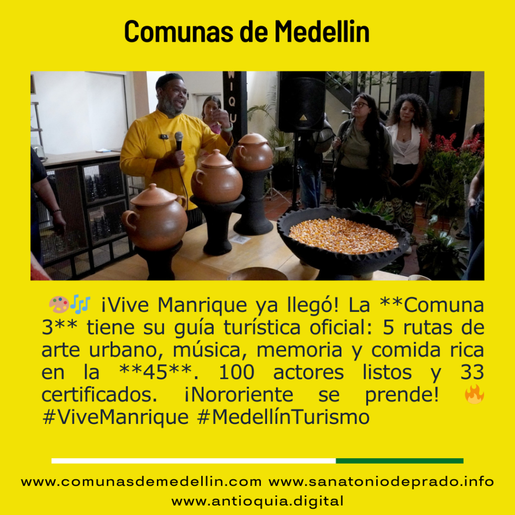 Vive Manrique: la comuna 3 se prende en turismo