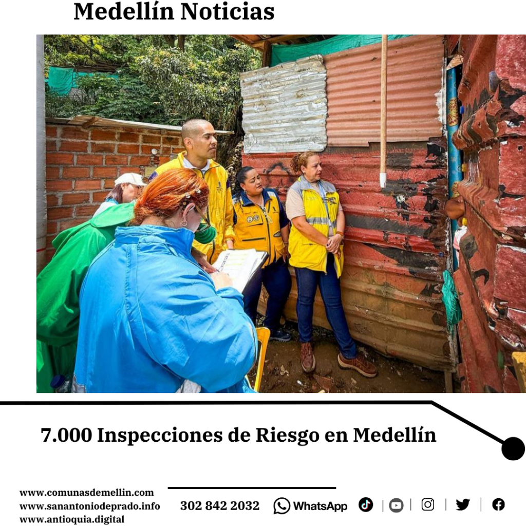7.000 Inspecciones de Riesgo en Medellín