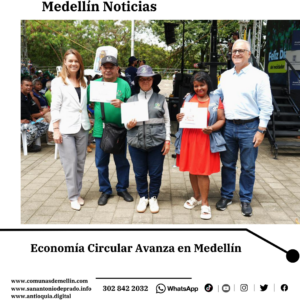 500 Recicladores Reconocidos en Parque Norte de Medellín