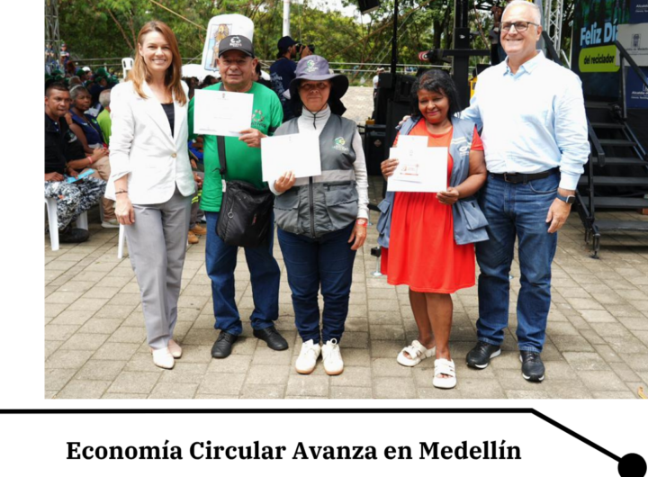 500 Recicladores Reconocidos en Parque Norte de Medellín
