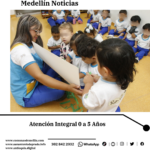 Buen Comienzo busca niños para jardines en Medellín