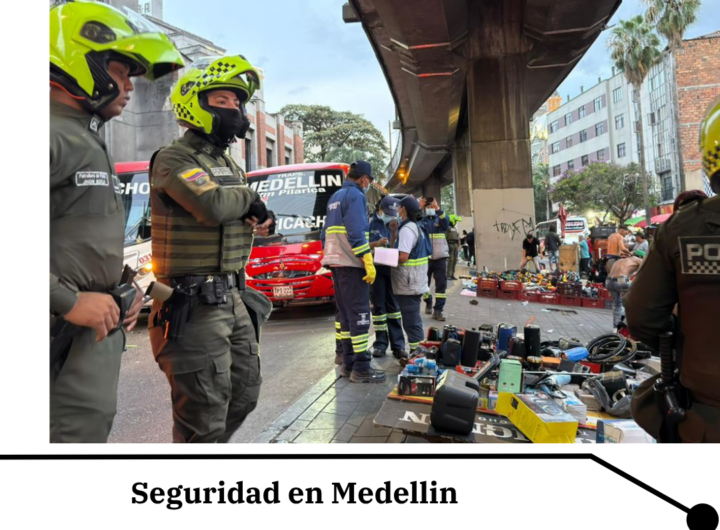 Megaoperativo en el Centro de Medellín golpea  estructuras criminales con incautaciones y comparendos 