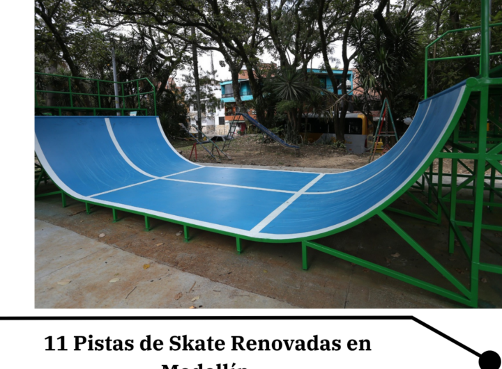 Alcaldía Interviene 11 Pistas de Skate en Medellín