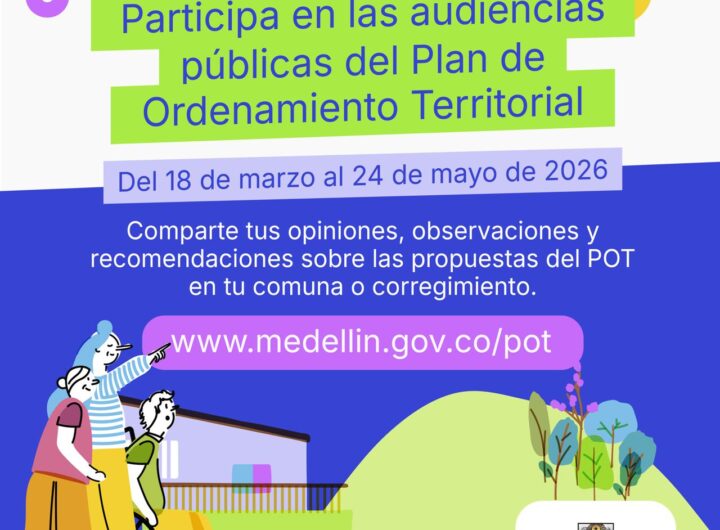 Alcaldía socializa revisión POT con sectores de Medellín