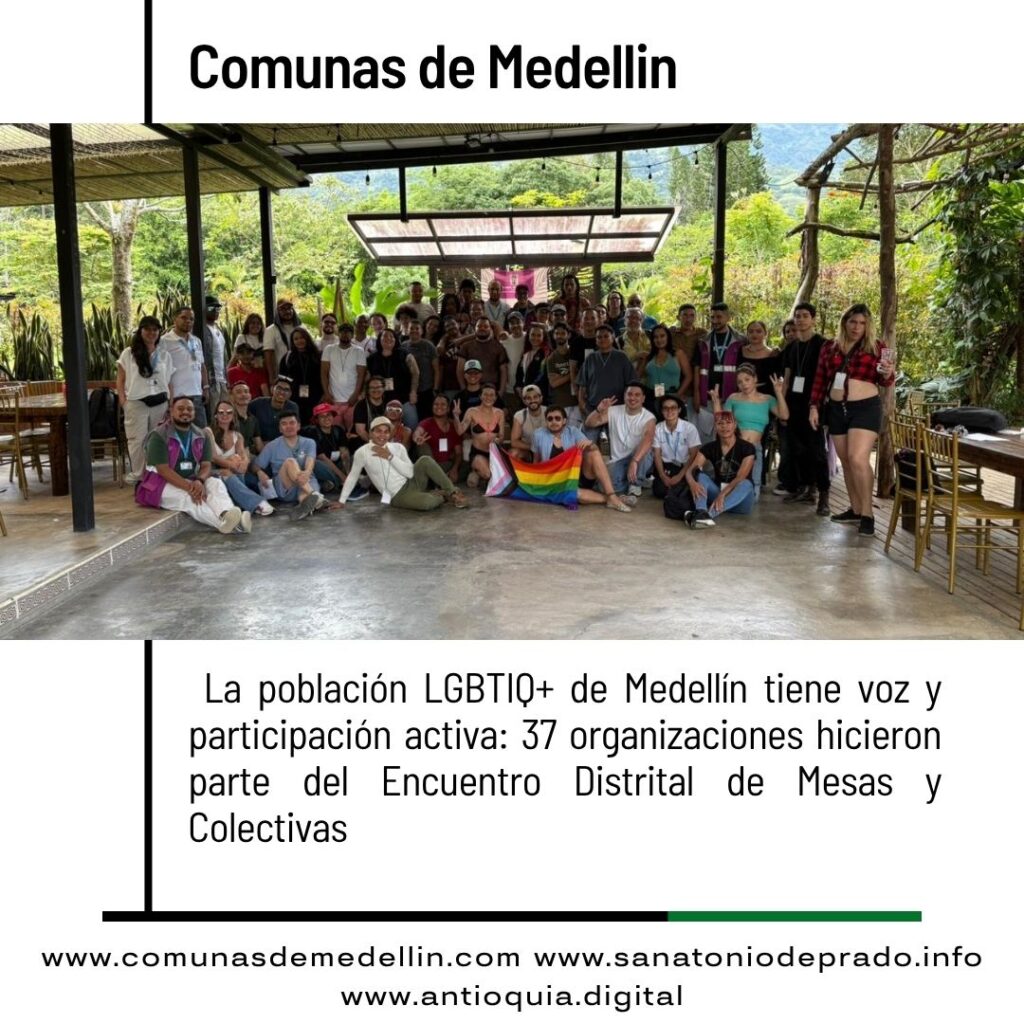 Población LGBTIQ+ de Medellín fortalece su participación colectiva