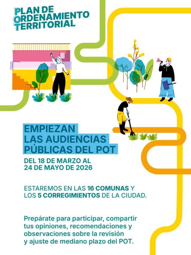 Revisión del POT Medellín 2026